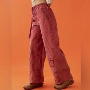 FP Movement by Free People Rust Wide Leg Pants